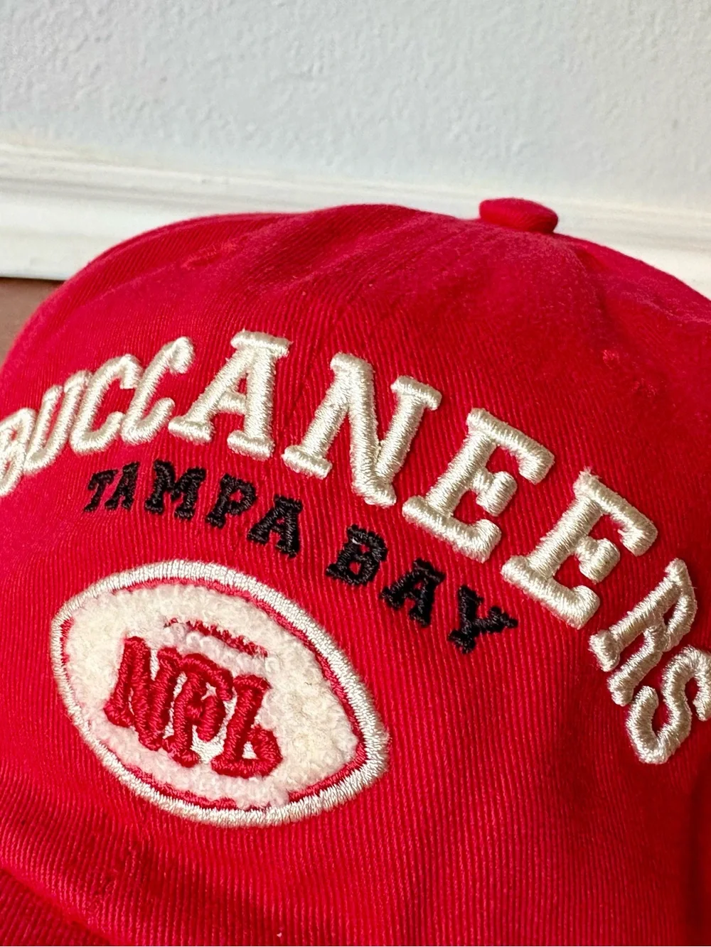 Puma Hat Tampa Bay Buccaneers Mens Red NFL Pro Line Adjustable Cap